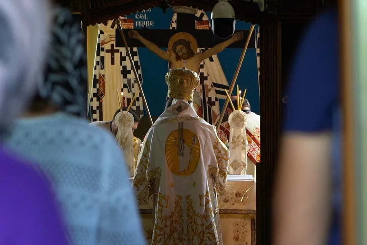 ÎPS Teodosie îl afurisește pe primarul Chițac Foto: Facebook Arhiepiscopia Tomisului