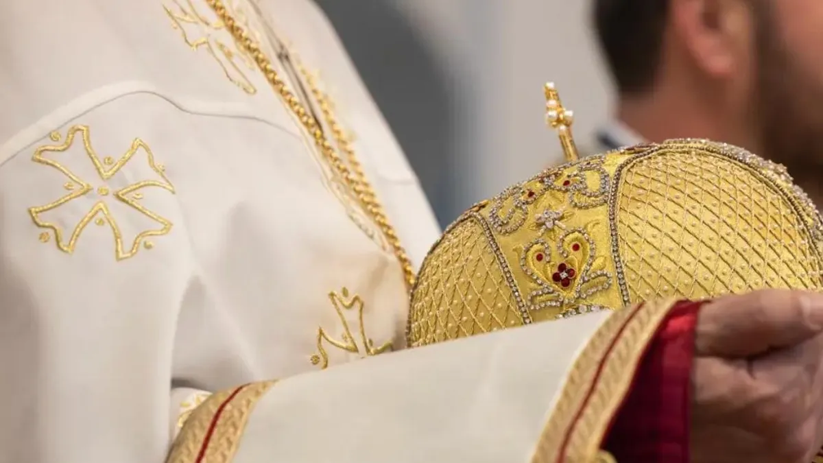 Campanie electorală pro-George Simion în biserică (sursa: basilica.ro)