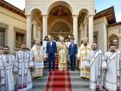 Ciolacu, campanie la Patriarhie, în prima zi de Crăciun Foto: Ziarul Lumina