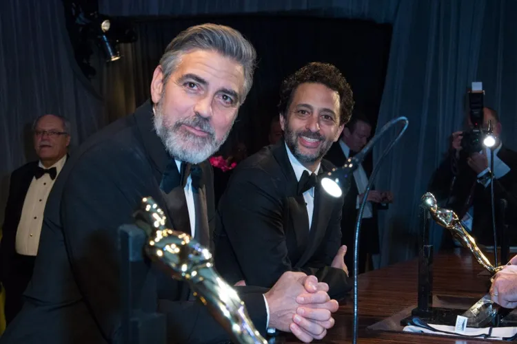 George Clooney și familia, cetățenie franceză (sursa: Facebook/The Academy)