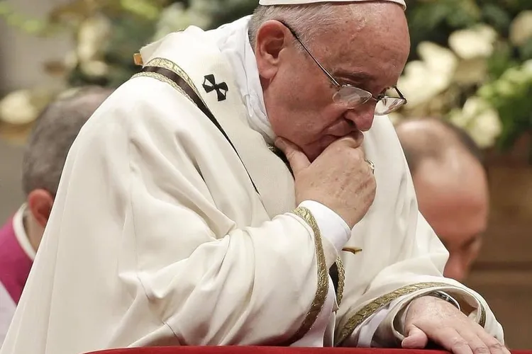 Suveranul Pontif s-a rugat pe cei care strâng taxele. (sursă: Facebook)