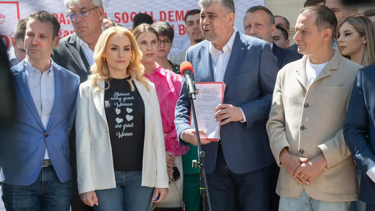 Firea, umilință maximă în fața lui Ciolacu Foto: Facebook