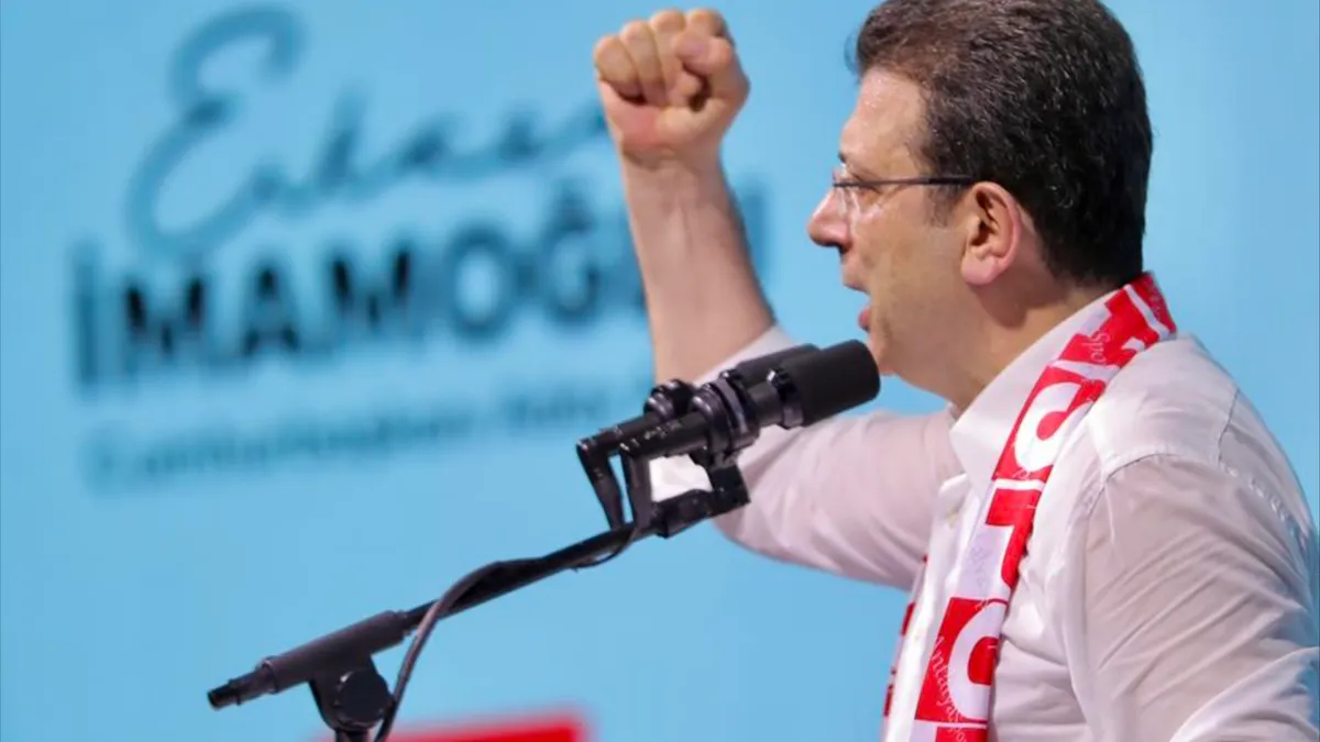 Primarul Istanbulului primește condamnare cu închisoare (sursa: Facebook/Ekrem İmamoğlu)