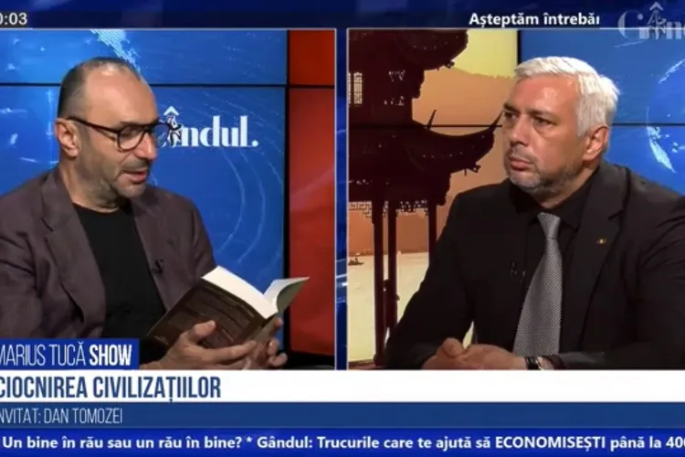 Un angajat al propagandei Chinei comuniste promovează mesaje anti-Nicușor Dan Foto: Facebook Dan Tomozei