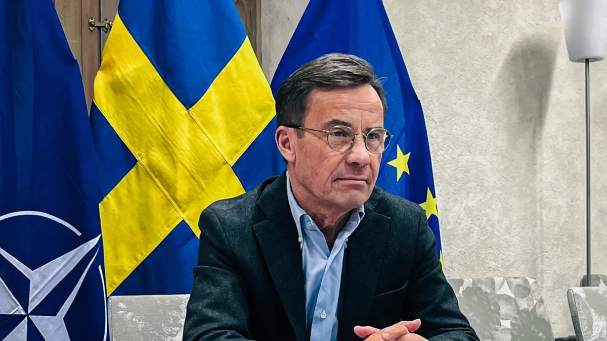 Suedia respinge „Consiliul pentru Pace” (sursa: Facebook/Ulf Kristersson)