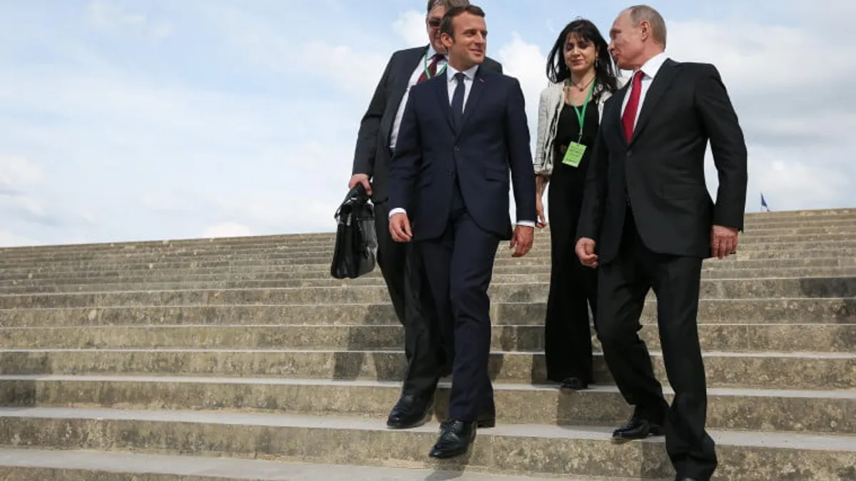 Vizita lui Macron la Moscova, desființată Foto: președinția Republicii Franceze