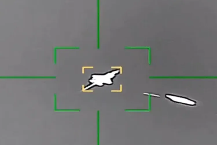 F-35 american lovit de Iran, manipulare AI (sursa: IRNA)