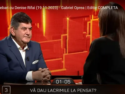 Gabriel Oprea împarte cosmeticiana cu soția Foto: captură video