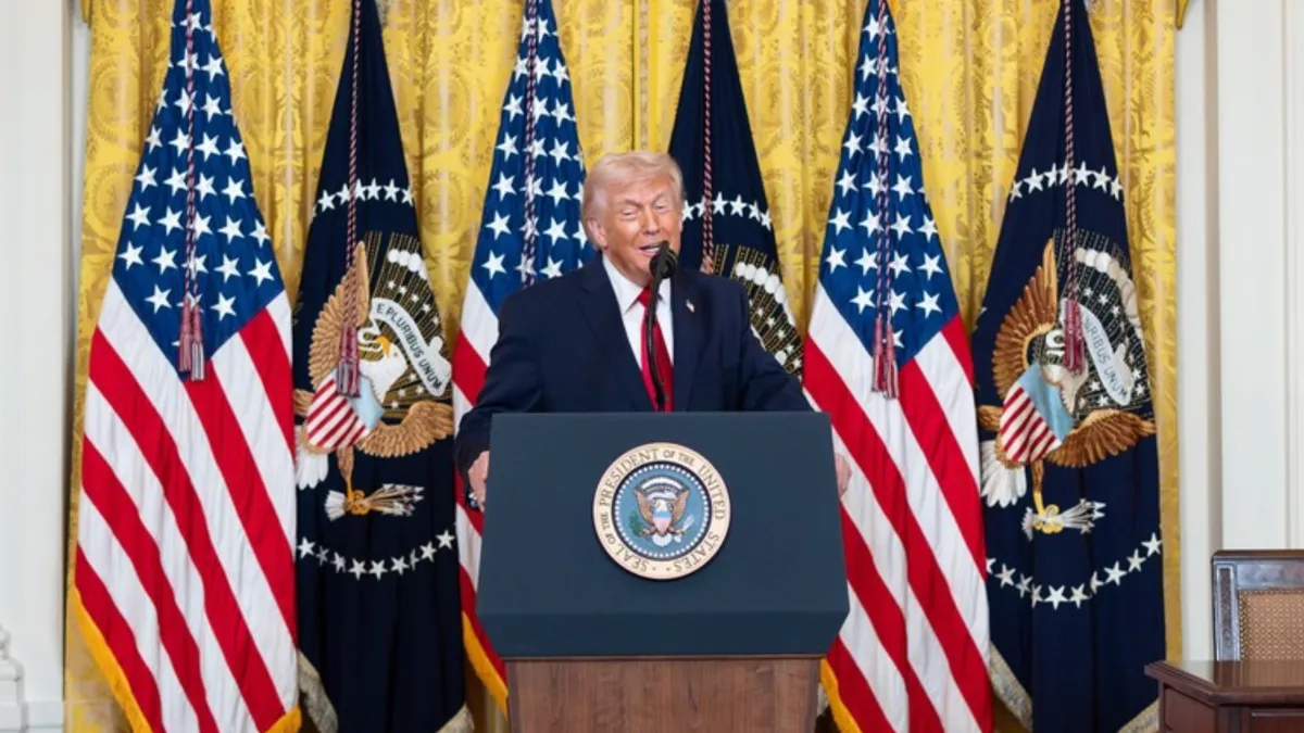 Trump cere sprijin internațional pentru Ormuz (sursa: Facebook/The White House)