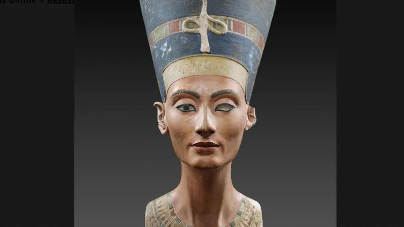 Petiţie pentru restituirea bustului lui Nefertiti (sursa: smb.museum)