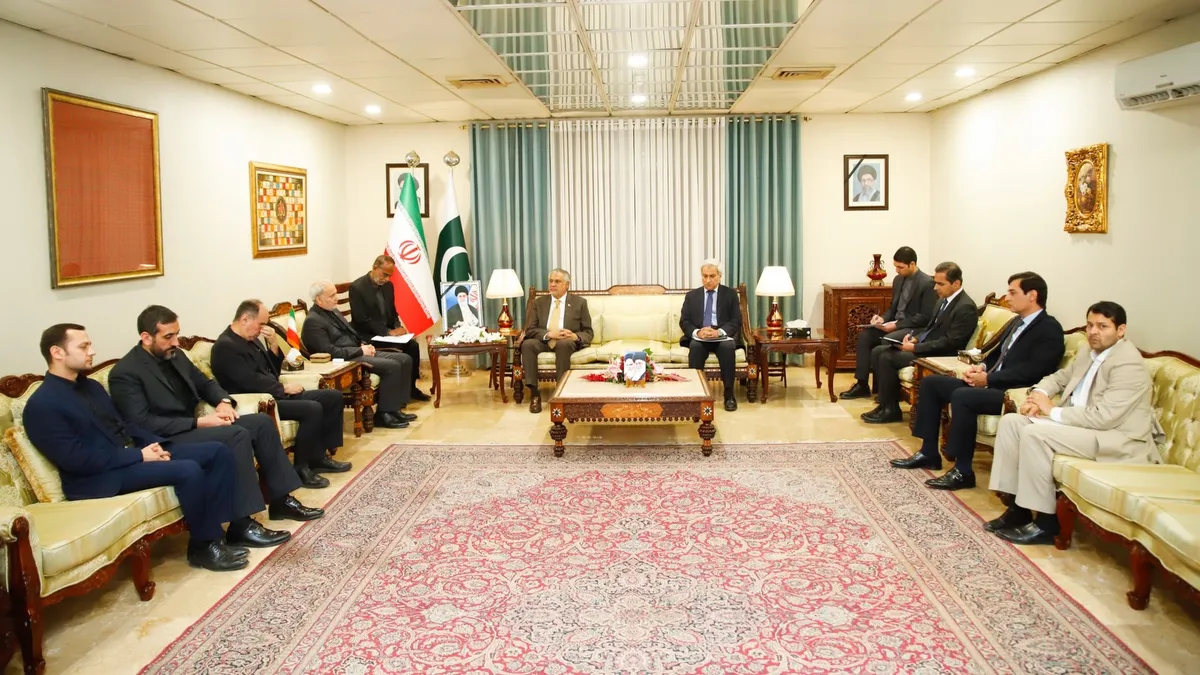 Iran permite nave pakistaneze prin Ormuz (sursa: Facebook/Ministry of Foreign Affairs, Islamabad)