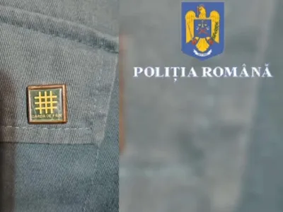 Percheziții, după propaganda legionară din campanie (sursa: Facebook/Poliția Română)