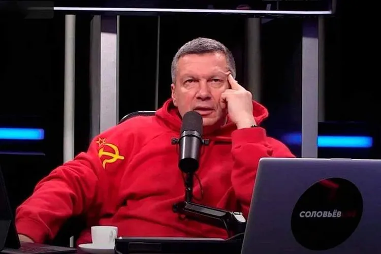 VIDEO Propagandistul rus, trist și fără răspunsuri. „Unde este armata? Ce o să facem?”, se întreabă Vladimir Soloviov