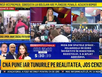 CNA, amendă uriașă pentru Realitatea TV Foto: Pagina de media/Captură video