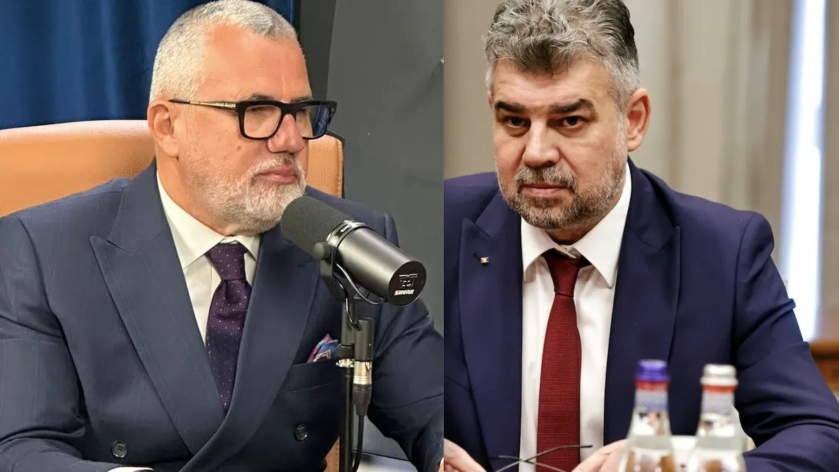 Acuzații reciproce de șantaj Ciolacu - Constantinescu (sursa: Facebook/Sorin Constantinescu, Marcel Ciolacu)