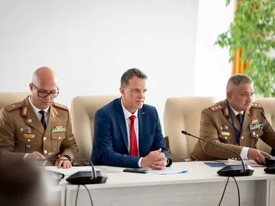 Moșteanu și afaceristul conectat la ruși (sursa: Facebook/Ionuț Moșteanu)