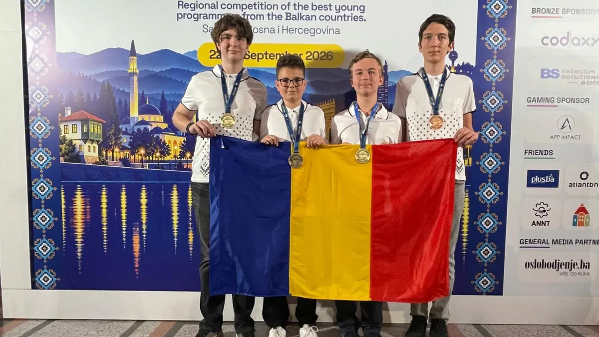 Elevi români premiați la Balcaniada de Informatică pentru Juniori