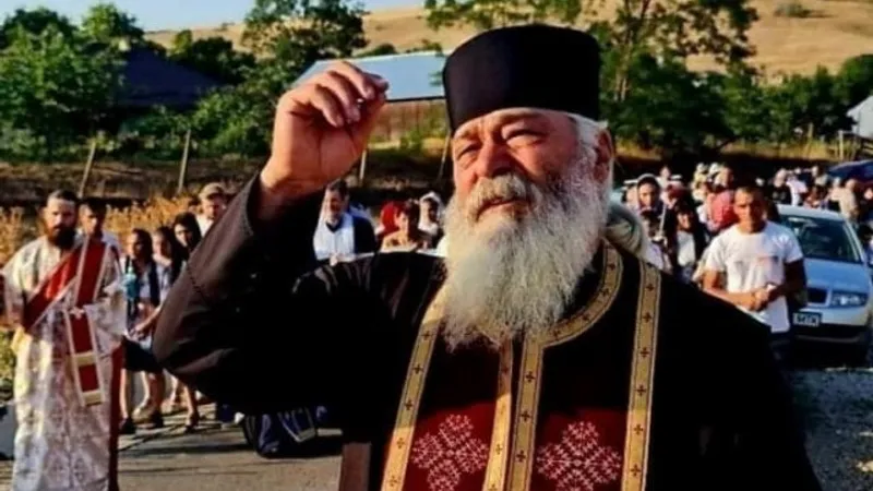 Violentul Calistrat, preot prin mila Patriarhului (sursa: ziaruldeiasi.ro)