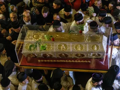 Sfânta Parascheva, pelerinaj record la Iași (sursa: Facebook/Agenția de știri Basilica)