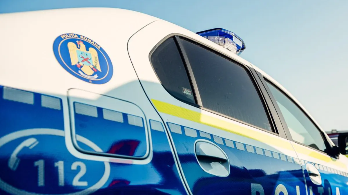 Transformat în agresor de către AVC (sursa: Facebook/Poliția Română)