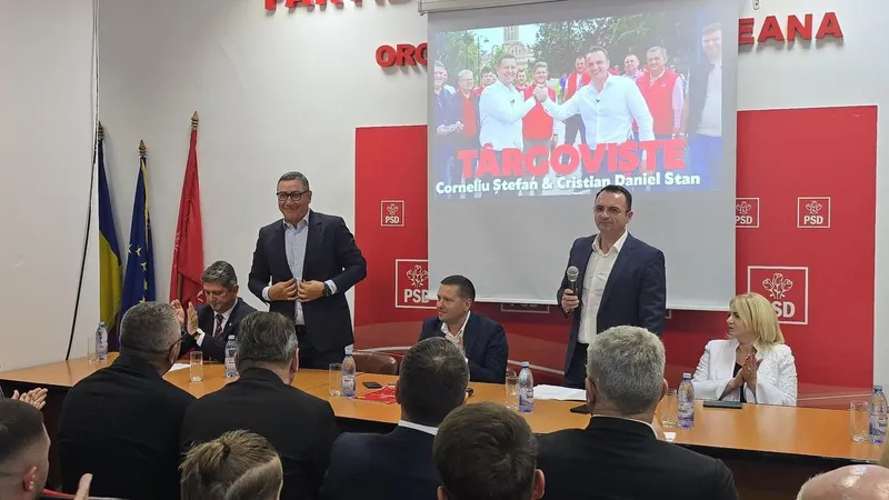 Ponta deschide lista candidaţilor PSD Dâmboviţa (sursa: Facebook/Victor Ponta)