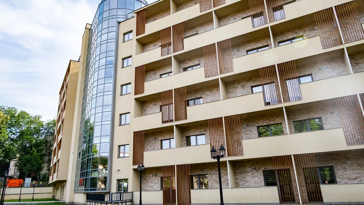 Noul cămin C9 al Universității „Alexandru Ioan Cuza” din Iași (UAIC)