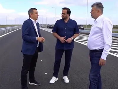 Firmele lui Umbrărescu riscă să nu termine la timp A7 și se vor pierde bani nerambursabili din PNRR Foto: Captură video Antena 3