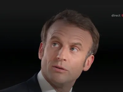 Macron: Rusia atacă nuclear, Franța - neafectată (sursa: France 2)