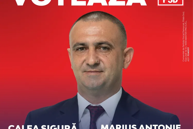 Pesedist cu facultate la 31 de ani, fost mecanic de sondă, președinte al CA Energonuclear Foto: Facebook PSD Gorj