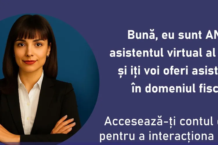 ANAF lansează chatbot-ul „ANA” (sursa: ANAF)