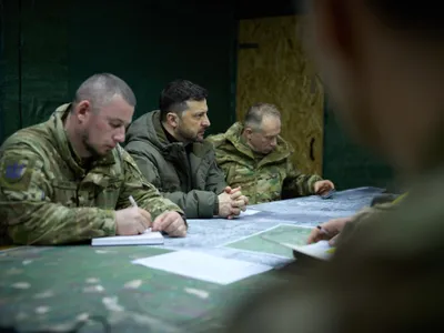 Ucraina trimite experți anti-dronă în Orientul Mijlociu (sursa: Facebook/Volodimir Zelenski)