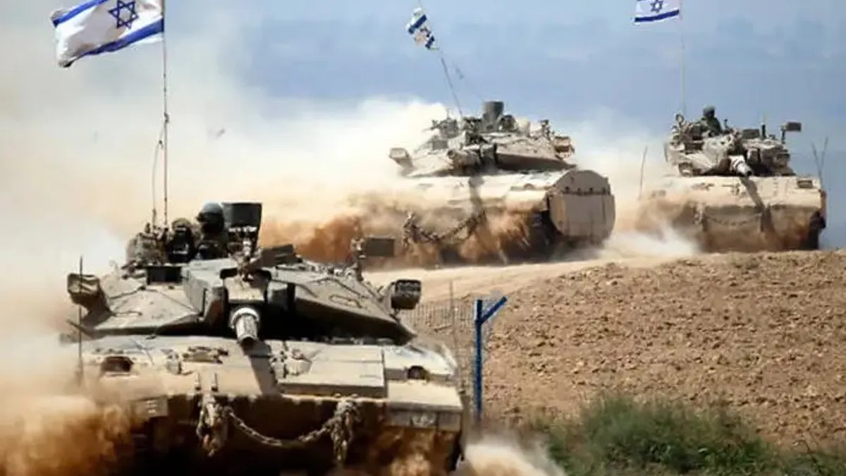 Invadarea Fâșiei Gaza de către Israel nu a fost suficient pregătită  Foto: Twitter