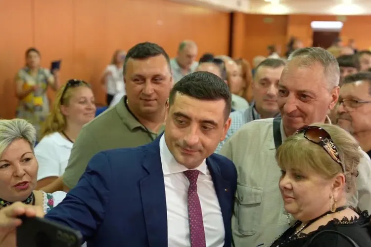 Simion vrea țara salvată de „ciocoi” (sursa: Facebook/George Simion)