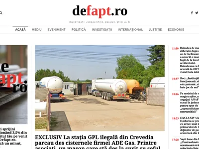 DeFapt.ro, un milion de cititori unici (sursa: defapt.ro)