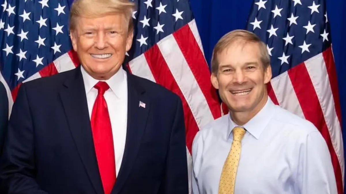 YouTube relaxează restricțiile impuse, Trump câștigă (sursa: Facebook/Jim Jordan)