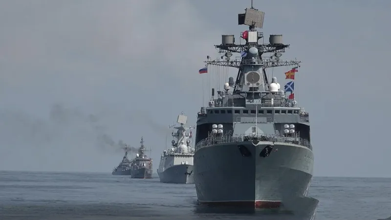 China, Iran, Rusia, exerciții navale comune (sursa: chinamil.com.cn)