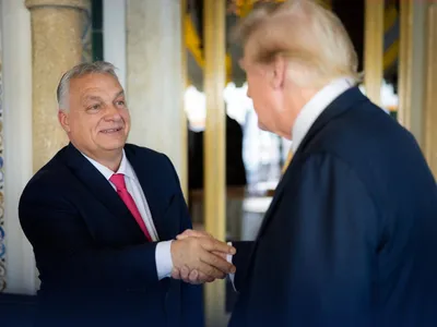 Orban, Trump și Musk, în Florida (sursa: X/Orbán Viktor)