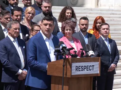 George Simion pune presiune pe instituții în ziua votului (sursa: Facebook/George Simion)