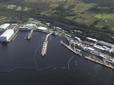 Incident la Faslane, româncă arestată (sursa: onr.org.uk)