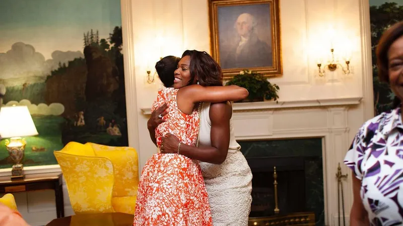 Încep să curgă teoriile conspiraționiste despre sancționarea lui Halep: de vină ar fi Michelle Obama și Serena Williams Foto: Instagram