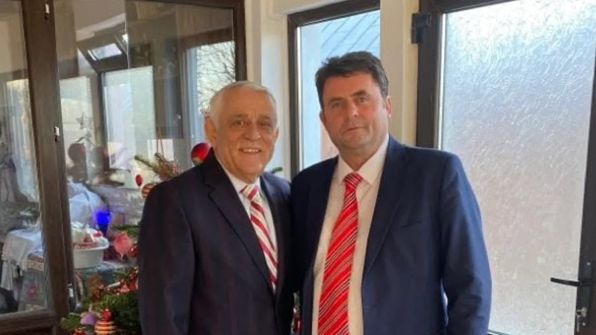 Petre Daea și Mihai Amarandei