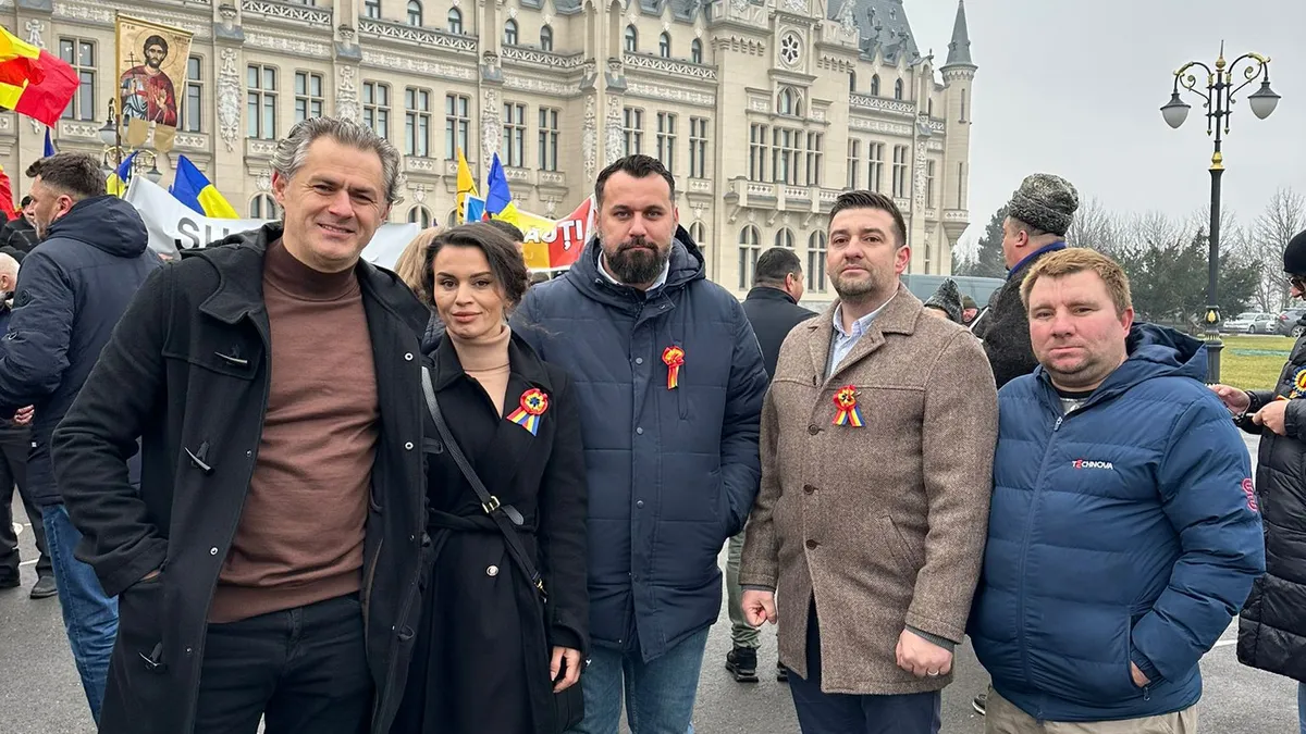 O polițistă de frontieră, cu BMW și vilă de peste 500 mp, face campanie pentru George Simion Foto: Bihoreanul