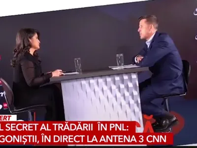 Dușmanul lui Bolojan, Thuma, se duce la Antena 3 ca să-l acuze pe premierul PNL de trădare Foto: Captură video