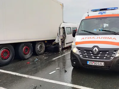 Cea mai dură fotografie din trafic (sursa: SAJ Vrancea)