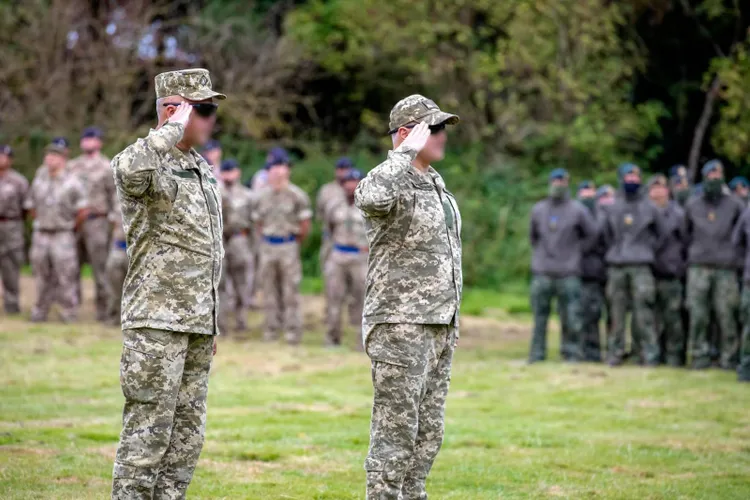 Antrenamentul soldaților britanici, bruiat de ucraineni (sursa: Facebook/General Staff of the Armed Forces of Ukraine)