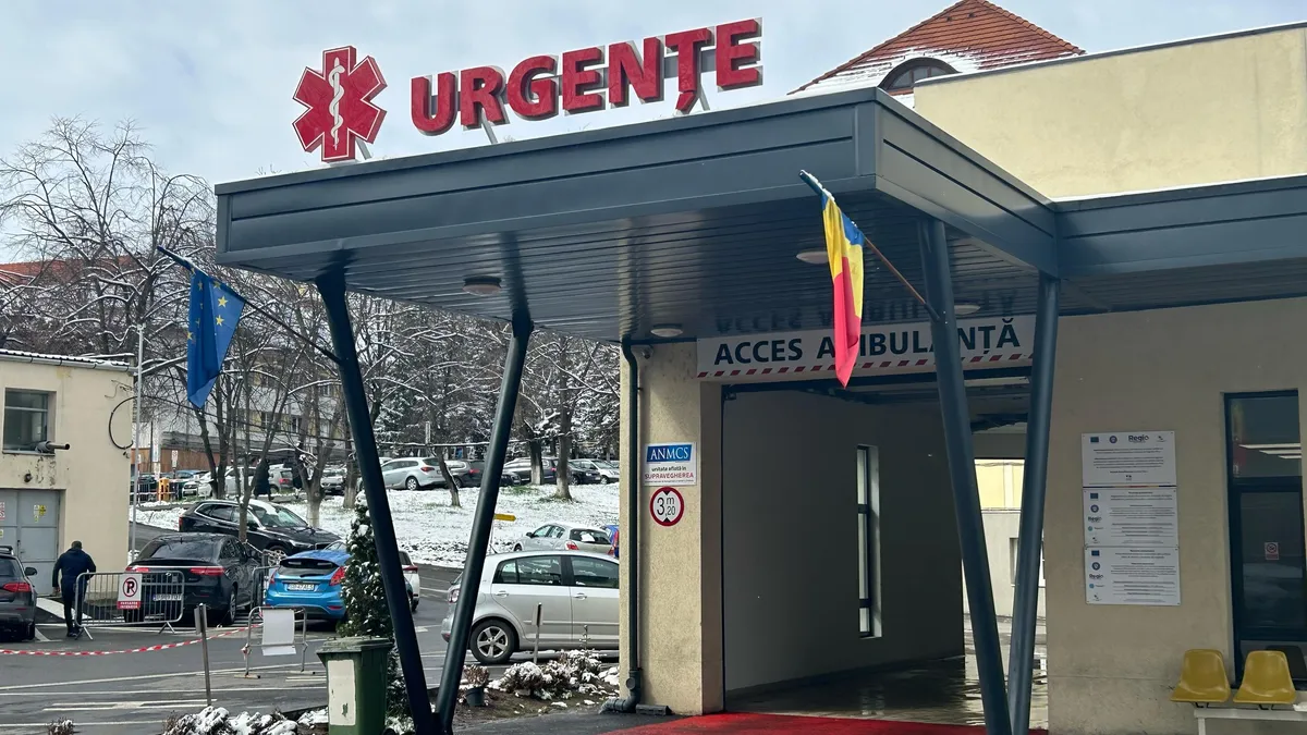 Copil de 11 ani și-a lovit mama cu mașina (sursa: Facebook/Spitalul Clinic Judeţean de Urgenţă Sibiu)
