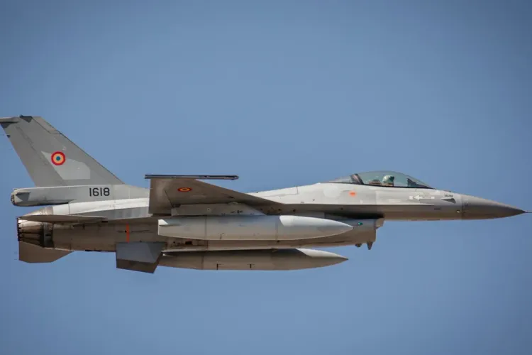 Drone rusești, în apropierea graniței României (sursa: Facebook/Forţele Aeriene Române)