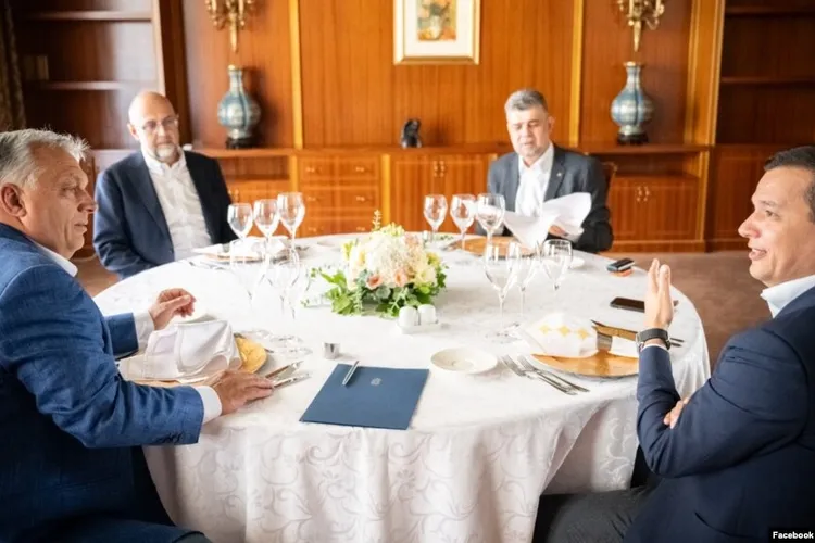 O comparație între economia Ungariei sub Viktor Orban și cea a României, din 2010 Foto: Facebook