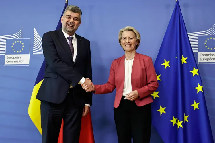 Cum prezintă propaganda PSD eșecul lui Ciolacu la Bruxelles Foto: Twitter