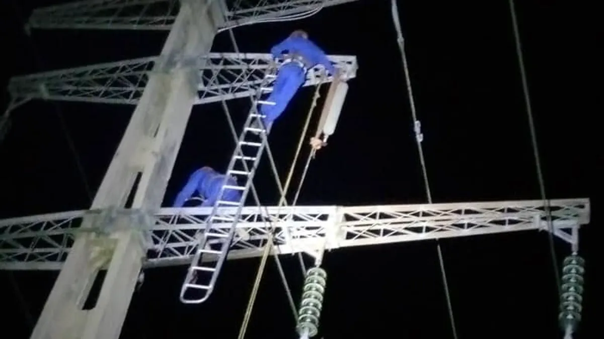 Pană de curent generalizată în Cuba (sursa: Facebook/Empresa Eléctrica Camagüey)